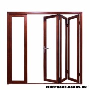 Алюминиевая противопожарная дверь ДПМ-397
