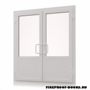 Алюминиевая противопожарная дверь ДПМ-404