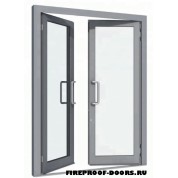 Алюминиевая противопожарная дверь ДПМ-405