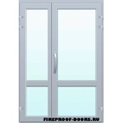 Алюминиевая противопожарная дверь ДПМ-413