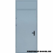 Глухая противопожарная дверь ДПМ-457