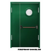 Противопожарная стеклянная дверь ДПМ-518