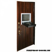 Противопожарная дверь с окном ДПМ-576