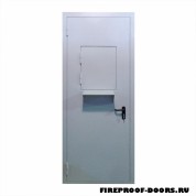 Противопожарная дверь с окном ДПМ-581