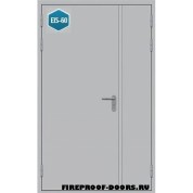 Дверь противопожарная полуторная глухая дымогазонепроницаемая EI-60 ДПМ-62